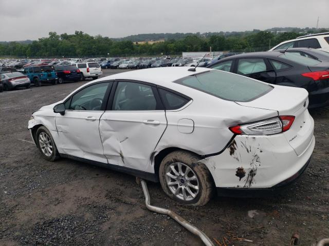 3FA6P0G79GR324394 - 2016 FORD FUSION S WHITE photo 2