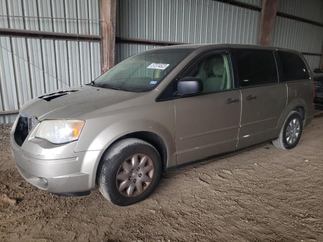 2A8HR44H78R775907 - 2008 CHRYSLER TOWN & COU LX TAN photo 1