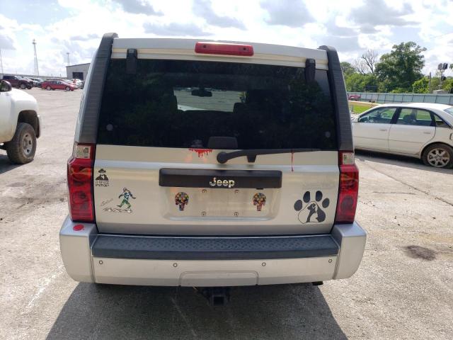1J8HG48N96C275193 - 2006 JEEP COMMANDER 银色 照片 6