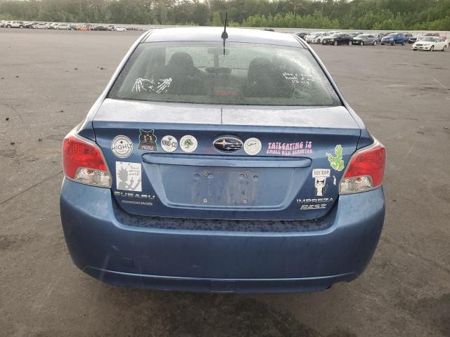 JF1GJAA6XEH005077 - 2014 SUBARU IMPREZA BLUE photo 6