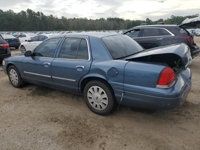 2FABP7BV8BX111041 - 2011 FORD CROWN VICT POLICE INTERCEPTOR BLUE photo 2