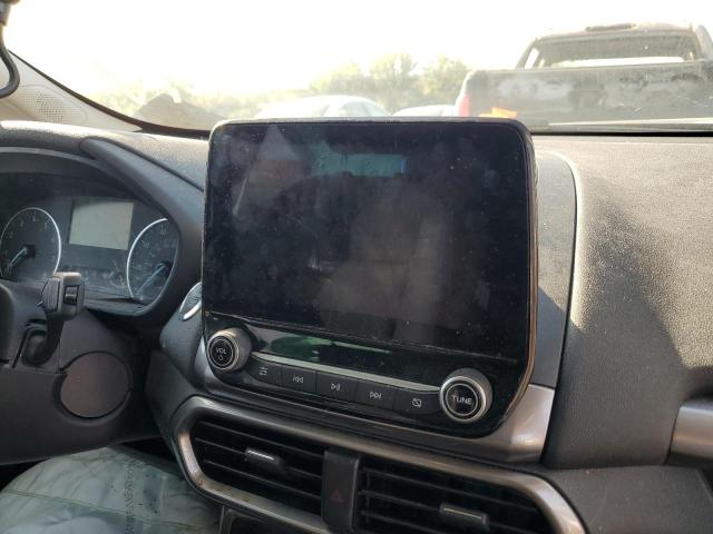 MAJ3S2GE6MC452260 - 2021 FORD ECOSPORT SE BLACK photo 9