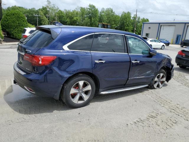 5FRYD4H44EB048825 - 2014 ACURA MDX TECHNOLOGY BLUE photo 3