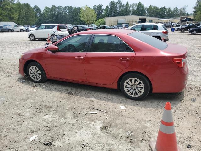 4T1BF1FK7EU743868 - 2014 TOYOTA CAMRY L RED photo 2