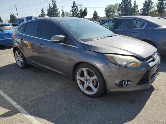 1FADP3N23DL362942 - 2013 FORD FOCUS TITANIUM GRAY photo 4