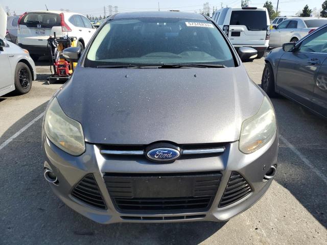 1FADP3N23DL362942 - 2013 FORD FOCUS TITANIUM GRAY photo 5