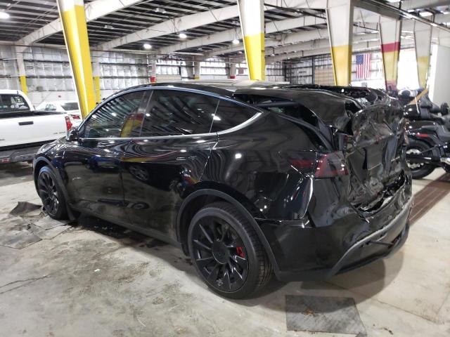 5YJYGDEE1MF245469 - 2021 TESLA MODEL Y BLACK photo 2