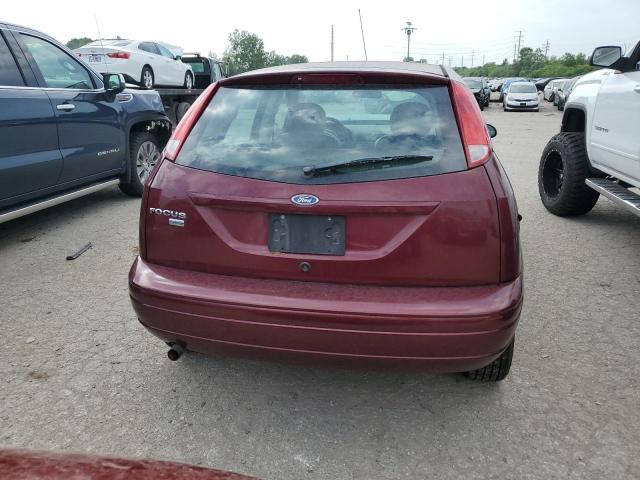 1FAHP37N67W264161 - 2007 FORD FOCUS ZX5 BURGUNDY photo 6