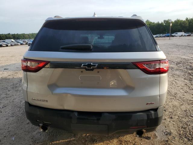 1GNERJKW9KJ297096 - 2019 CHEVROLET TRAVERSE RS SILVER photo 6