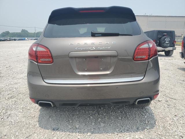 WP1AE2A29CLA92471 - 2012 PORSCHE CAYENNE S HYBRID GRAY photo 6