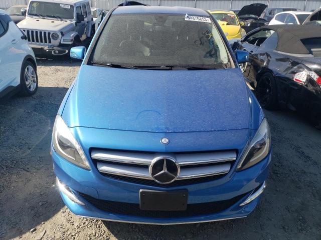 WDDVP9AB1EJ002661 - 2014 MERCEDES-BENZ B ELECTRIC BLUE photo 5