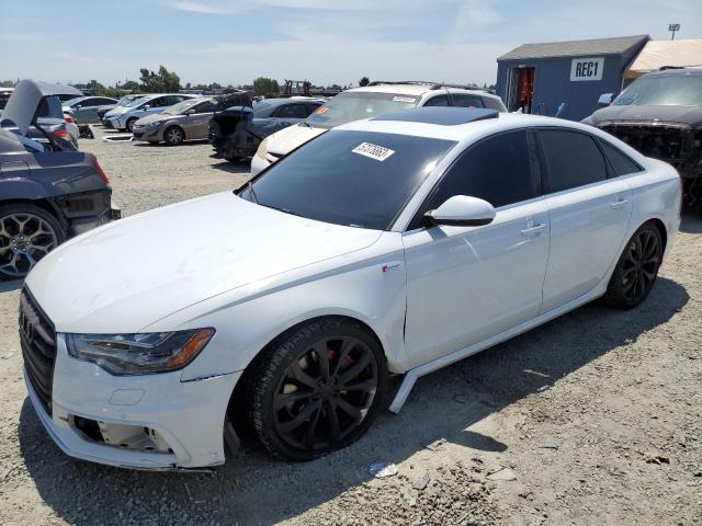 WAUHGAFC4CN176494 - 2012 AUDI A6 PRESTIGE თეთრი ფოტო 1