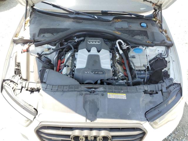 WAUHGAFC4CN176494 - 2012 AUDI A6 PRESTIGE თეთრი ფოტო 11