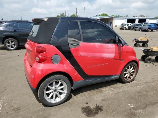 WMEEK31X79K259634 - 2009 SMART FORTWO PASSION RED photo 3