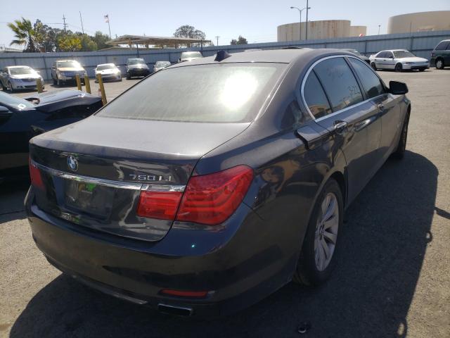 WBAKB8C53BCY66458 - 2011 BMW ALPINA B7 LI BLUE photo 4