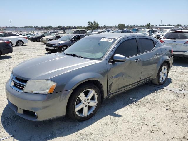 1C3CDZCBXDN660904 - 2013 DODGE AVENGER SXT GRAY photo 1