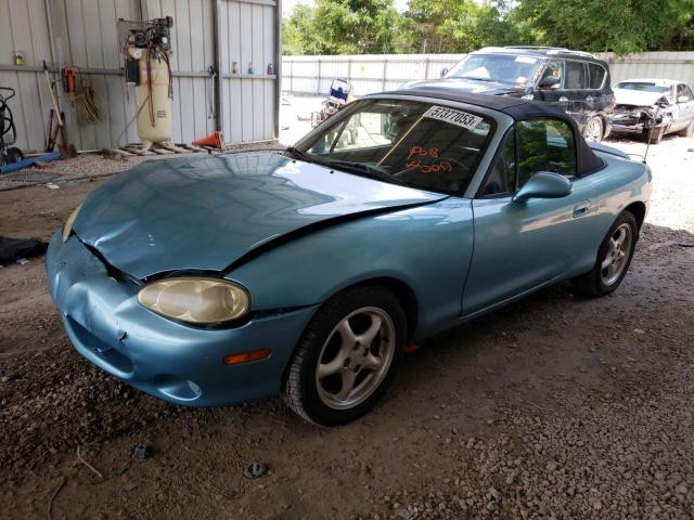 JM1NB353610216232 - 2001 MAZDA MX-5 MIATA BASE BLUE photo 1