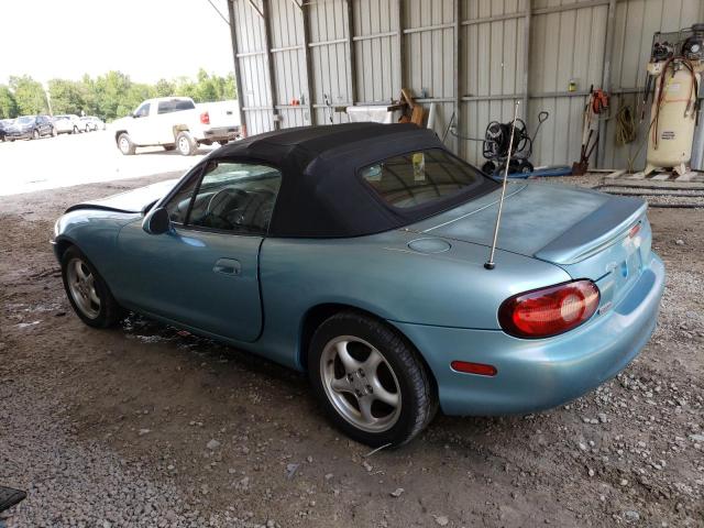 JM1NB353610216232 - 2001 MAZDA MX-5 MIATA BASE BLUE photo 2