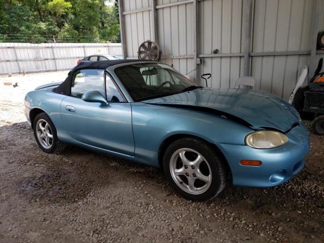 JM1NB353610216232 - 2001 MAZDA MX-5 MIATA BASE BLUE photo 4