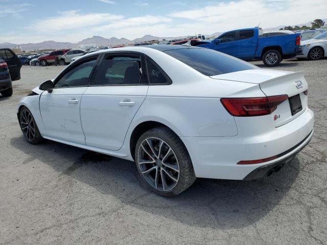 WAUB4AF40JA003258 - 2018 AUDI S4 PREMIUM PLUS WHITE photo 2