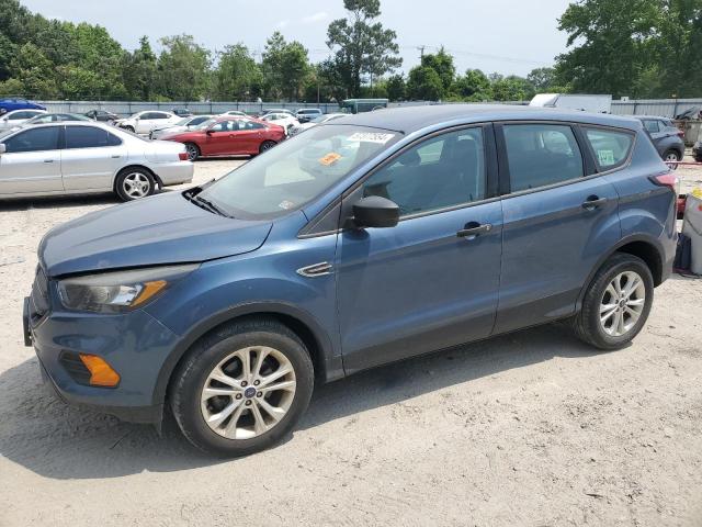 1FMCU0F76JUA07529 - 2018 FORD ESCAPE S BLUE photo 1