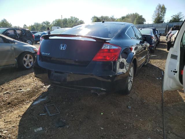 1HGCS12898A015118 - 2008 HONDA ACCORD EXL BLACK photo 4