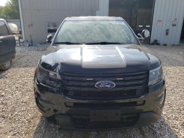 1FM5K8AR0HGE14082 - 2017 FORD EXPLORER POLICE INTERCEPTOR BLACK photo 5