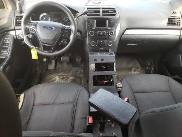 1FM5K8AR0HGE14082 - 2017 FORD EXPLORER POLICE INTERCEPTOR BLACK photo 8