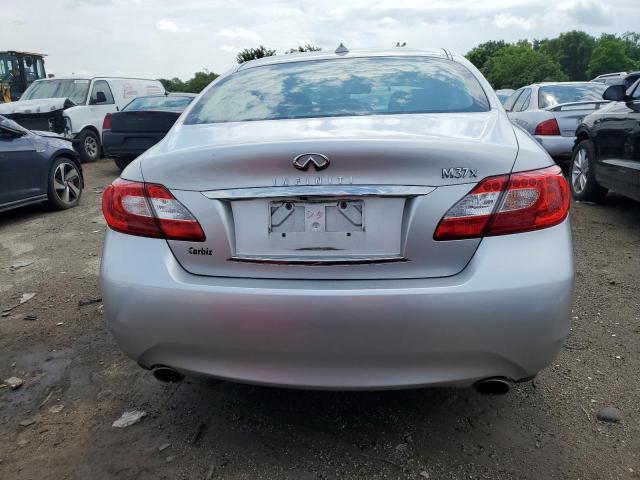 JN1BY1ARXCM393137 - 2012 INFINITI M37 X SILVER photo 6