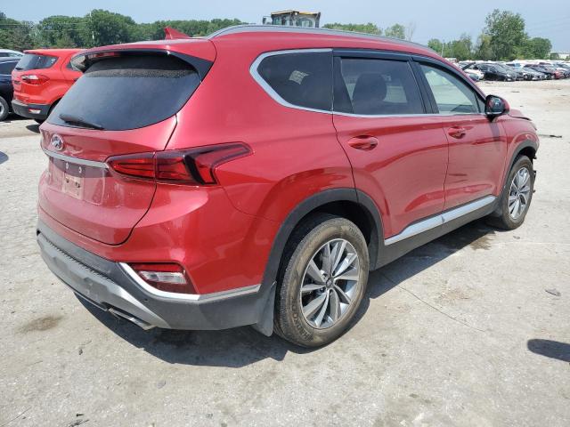 5NMS33AD2LH200403 - 2020 HYUNDAI SANTA FE SEL RED photo 3