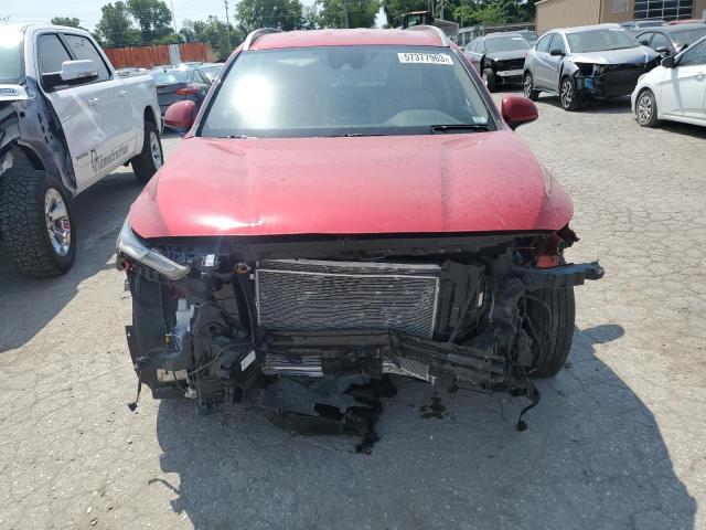 5NMS33AD2LH200403 - 2020 HYUNDAI SANTA FE SEL RED photo 5