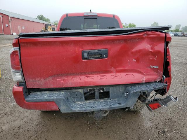 3TYDZ5BN5NT014515 - 2022 TOYOTA TACOMA DOUBLE CAB 红色 照片 6