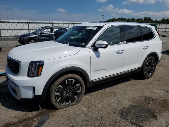 5XYP5DGC9PG379754 - 2023 KIA TELLURIDE SX WHITE photo 1