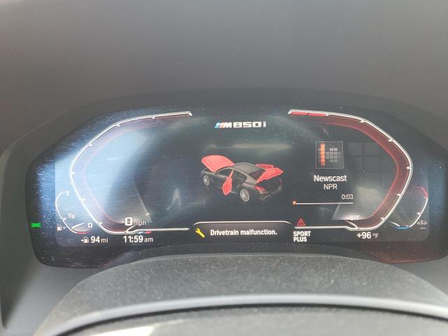 WBAGV8C05NCH25299 - 2022 BMW M850XI TURQUOISE photo 9