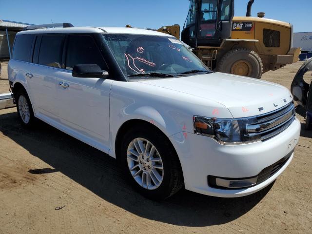 2FMHK6C80KBA31926 - 2019 FORD FLEX SEL WHITE photo 4