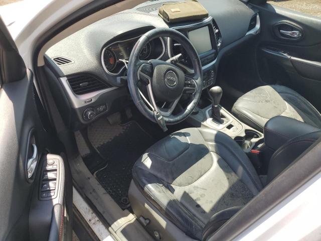 1C4PJMBS5EW201897 - 2014 JEEP CHEROKEE TRAILHAWK WHITE photo 8