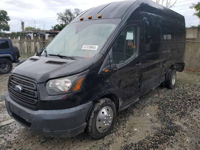 1FBVU4XGXFKB17056 - 2015 FORD TRANSIT T-350 HD BLACK photo 1