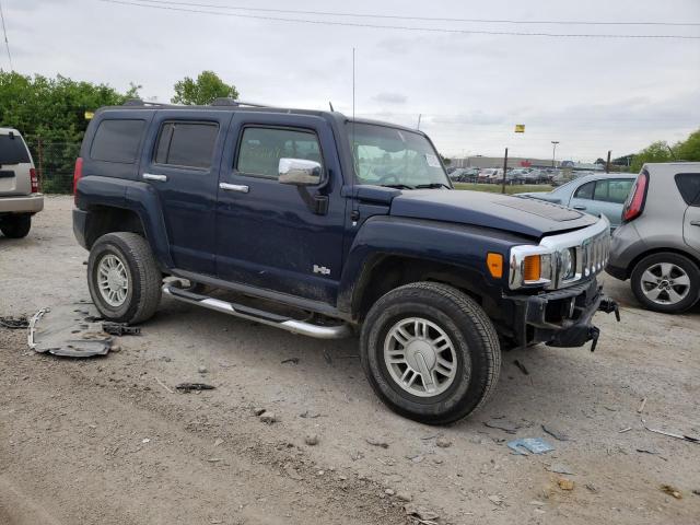 5GTDN13E878109584 - 2007 HUMMER H3 BLUE photo 4