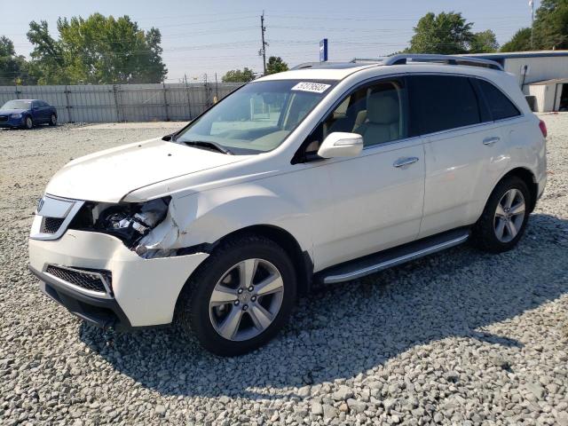 2HNYD2H34CH528958 - 2012 ACURA MDX TECHNOLOGY WHITE photo 1