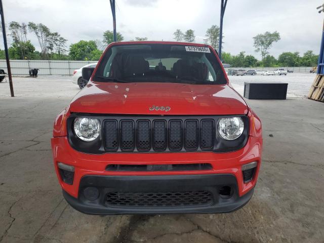 ZACNJAAB1LPL82933 - 2020 JEEP RENEGADE SPORT RED photo 5