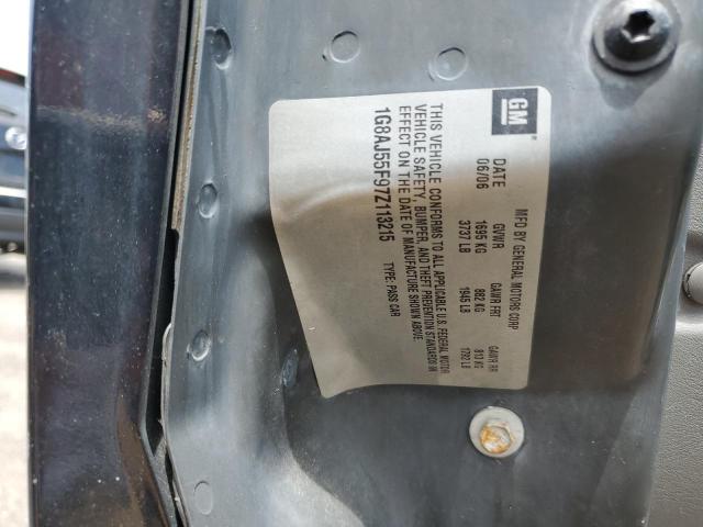 1G8AJ55F97Z113215 - 2007 SATURN ION LEVEL 2 黑色 照片 12