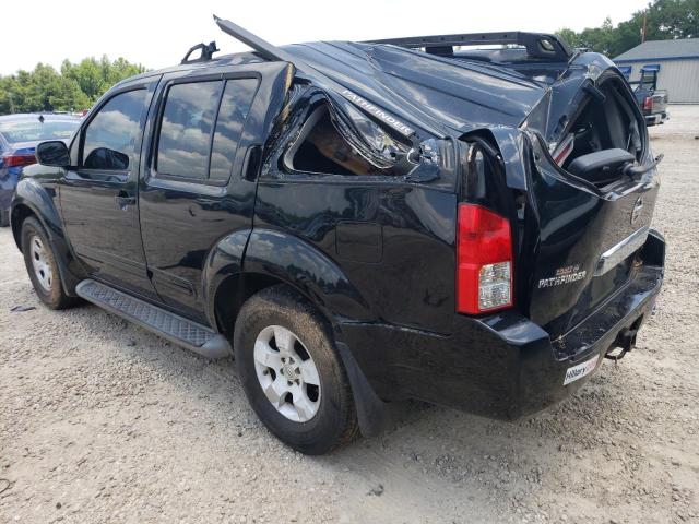 5N1AR18U36C658504 - 2006 NISSAN PATHFINDER LE BLACK photo 2