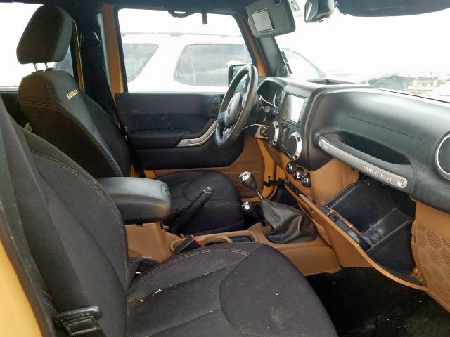 1C4BJWEG7DL688999 - 2013 JEEP WRANGLER UNLIMITED SAHARA  ფოტო 5