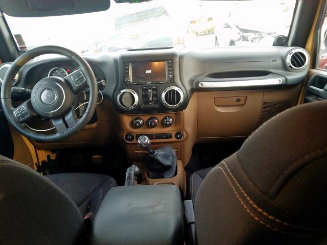 1C4BJWEG7DL688999 - 2013 JEEP WRANGLER UNLIMITED SAHARA  ფოტო 9