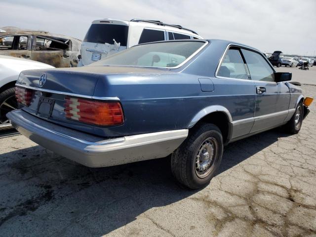 WDBCA43A3DB008091 - 1983 MERCEDES-BENZ 380 SEC BLUE photo 3