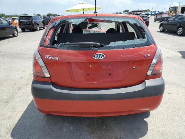 KNADE243296493240 - 2009 KIA RIO 5 SX RED photo 6