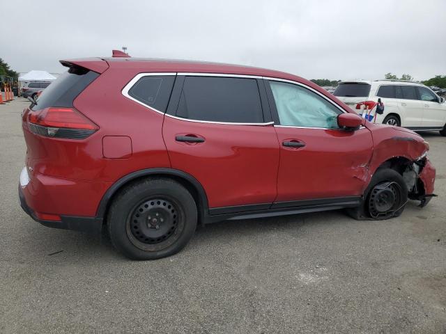 JN8AT2MVXHW276776 - 2017 NISSAN ROGUE S RED photo 3