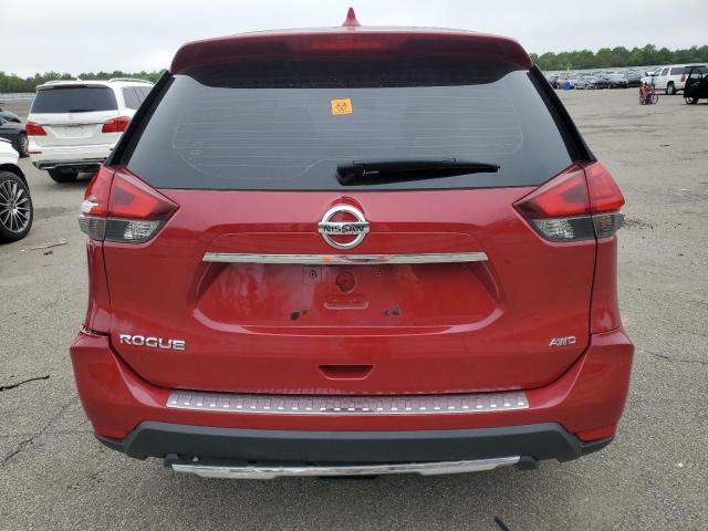 JN8AT2MVXHW276776 - 2017 NISSAN ROGUE S RED photo 6