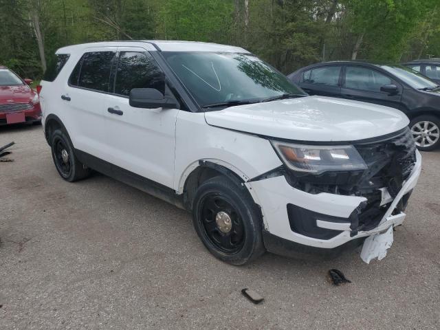 1FM5K8AR6KGA94256 - 2019 FORD EXPLORER POLICE INTERCEPTOR 白色 照片 4