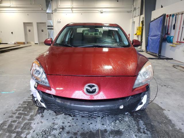 JM1BL1SFXA1259288 - 2010 MAZDA 3 I BURGUNDY photo 5